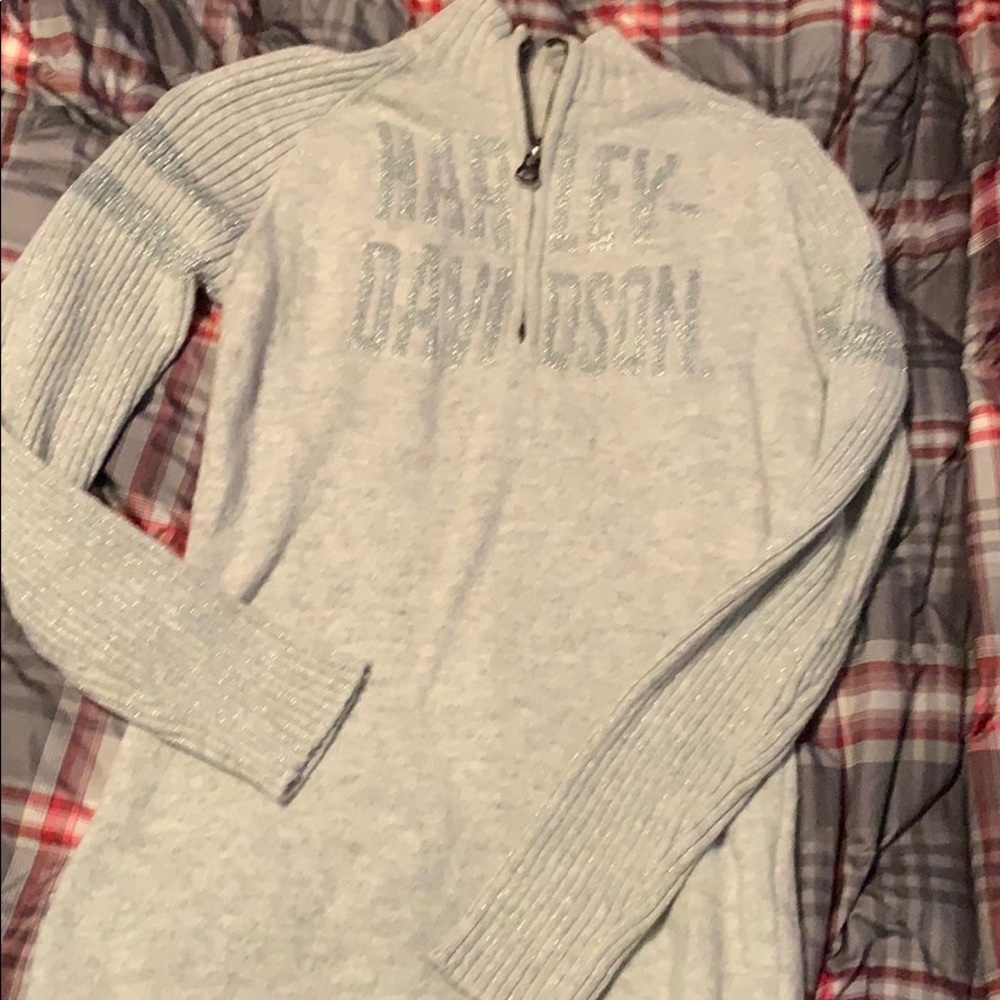 Harley Davidson half zip